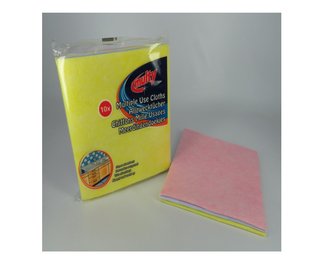 Multy Sopdoek Assorti 38x38cm 10st